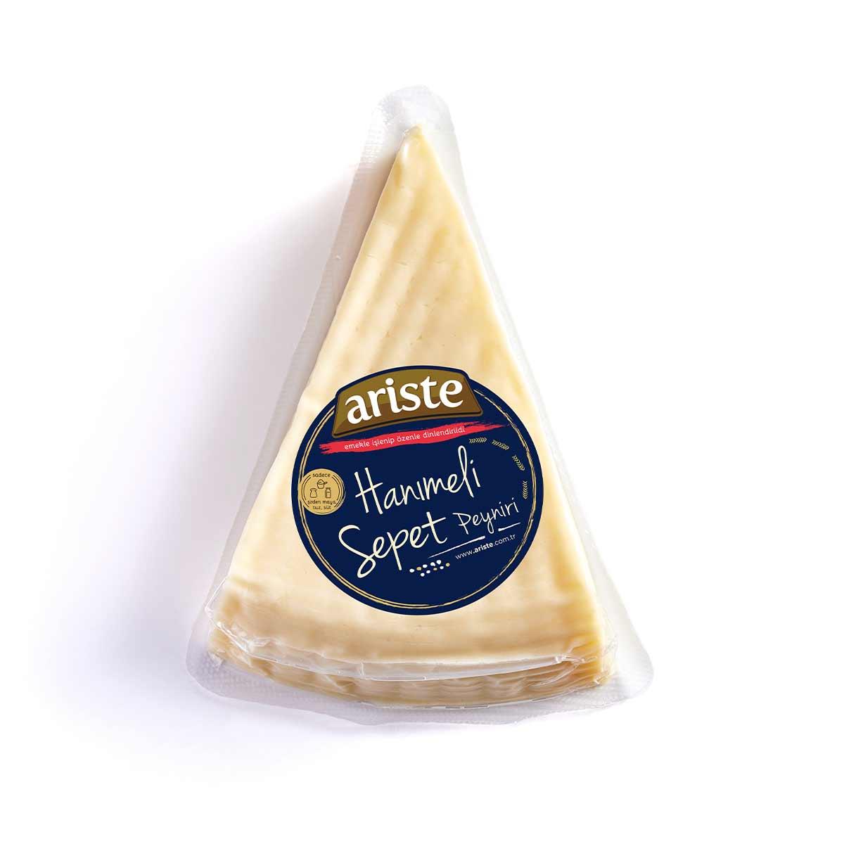 Hanımeli Tam Yağlı Sade Sepet Peyniri 250 gr