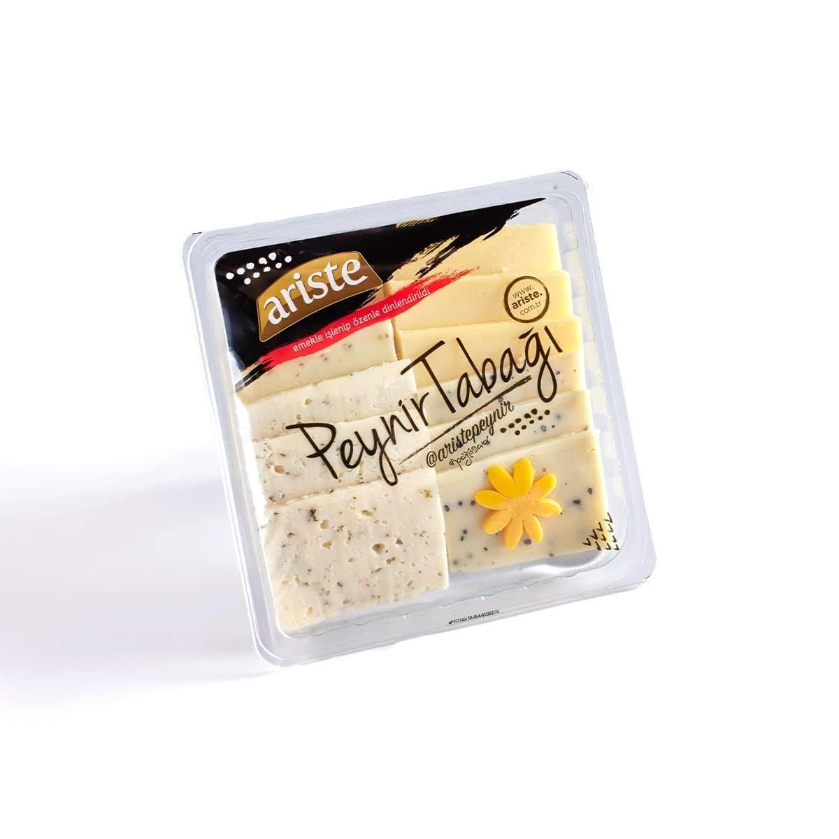 Keyif Serisi – Küçük Peynir Tabağı 250 gr – Lezzetli Peynir Dilimleri