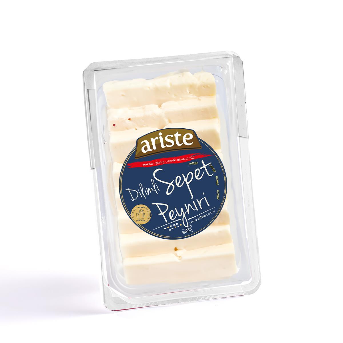 Keyif Serisi – Dilimli Hanımeli Sade Sepet Peyniri 250 gr