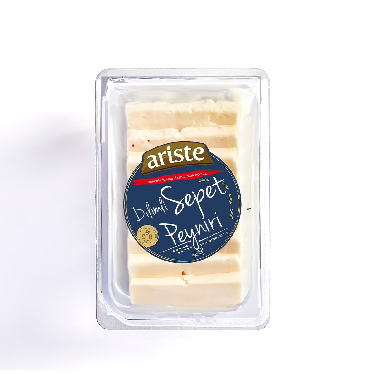 Keyif Serisi – Dilimli Hanımeli Sade Sepet Peyniri 250 gr