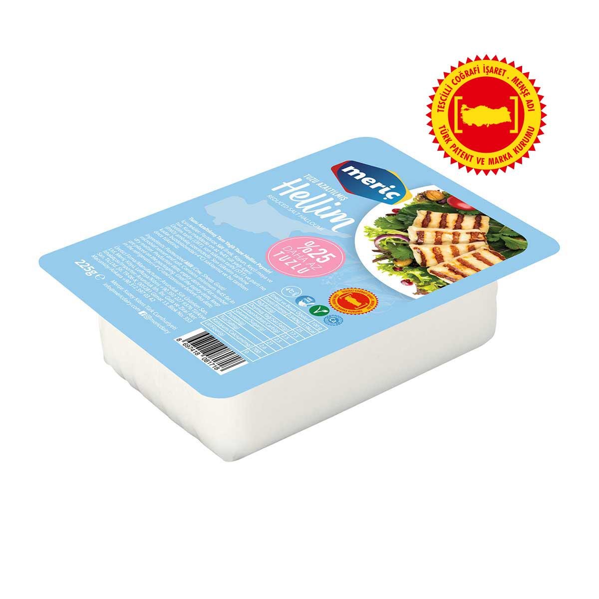 HELLİM PEYNİRİ AZ TUZLU 225 GR