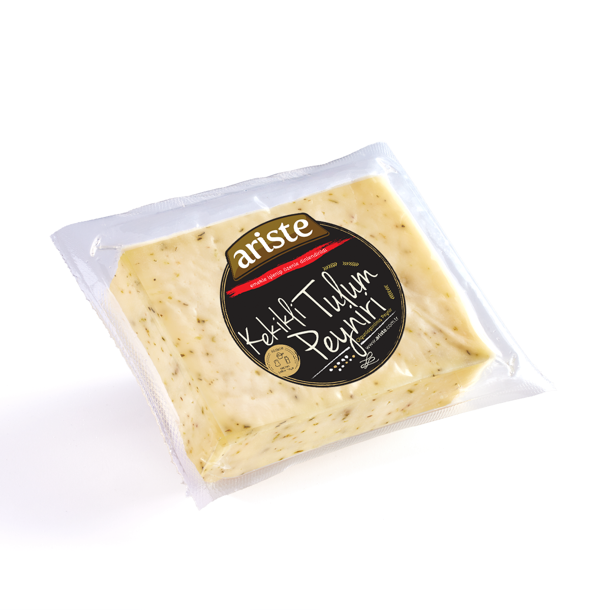 Kekikli Tulum Peyniri 250 gr (İnek Sütü) – Olgunlaştırılmış