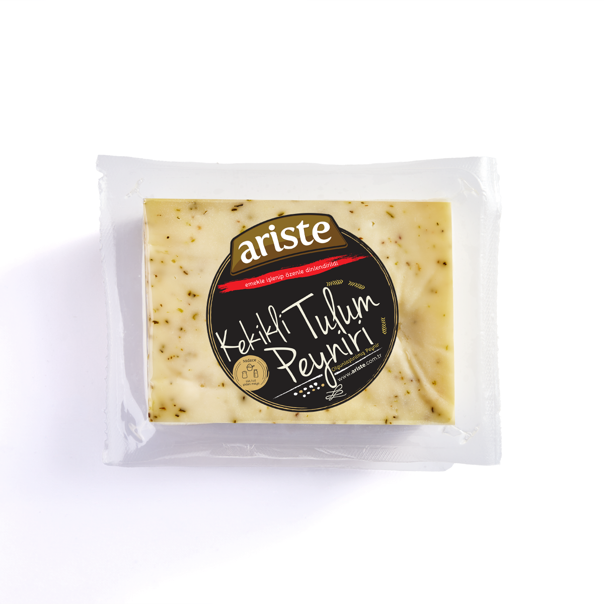 Kekikli Tulum Peyniri 250 gr (İnek Sütü) – Olgunlaştırılmış