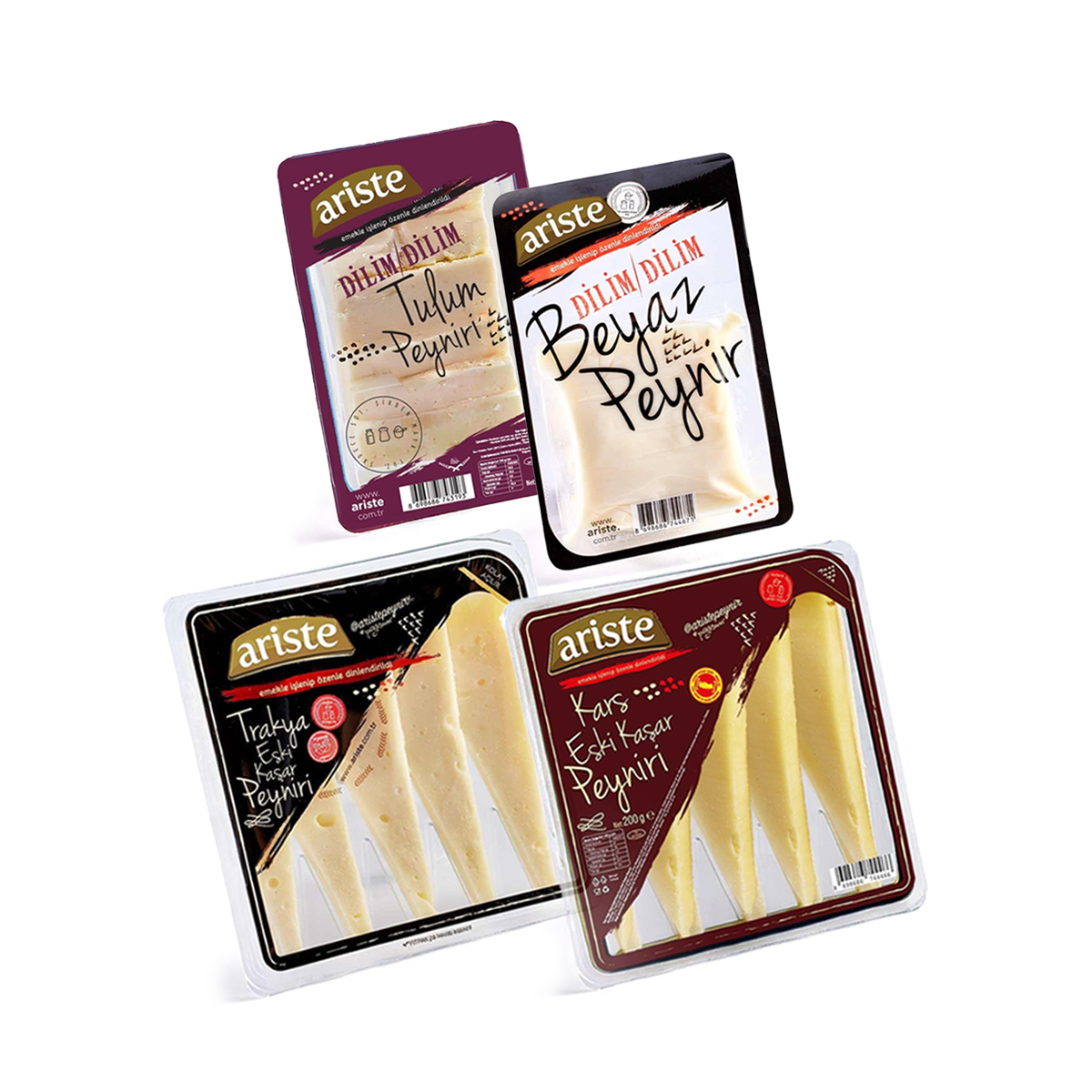 Keyif Serisi – Dilimli Peynir Pratik Lezzetler Paketi 900 gr