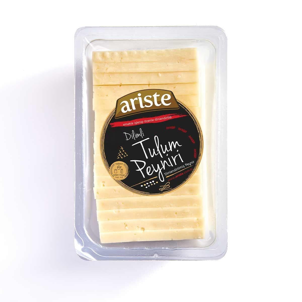 Keyif Serisi – Dilimli İzmir Tulum Peyniri 500 gr – Olgunlaştırılmış, İnek Sütü