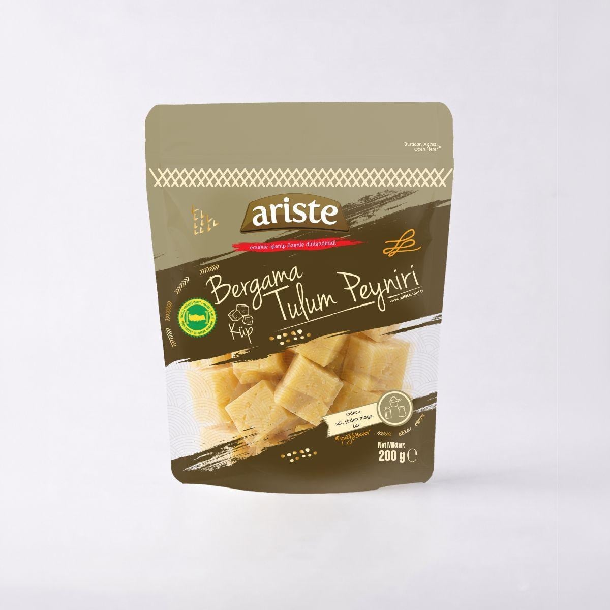 Keyif Serisi – Küp Bergama Tulum Peyniri 200 gr – Dinlendirilmiş