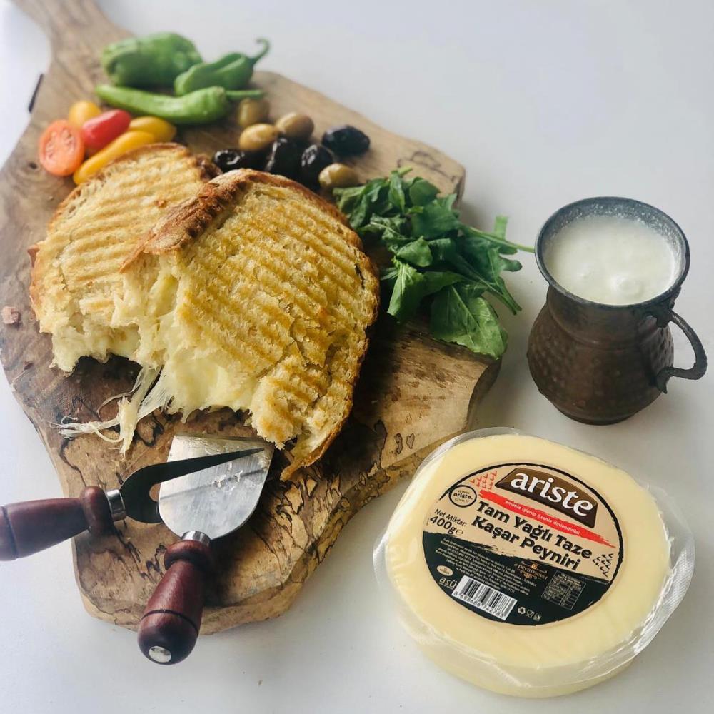 Tam Yağlı Taze Kaşar Peyniri 400 gr
