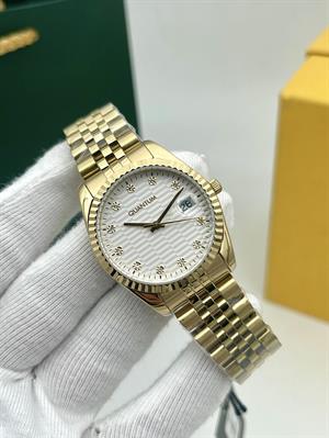 Quantum IML1042 Kadın Kol Saati Sarı Beyaz