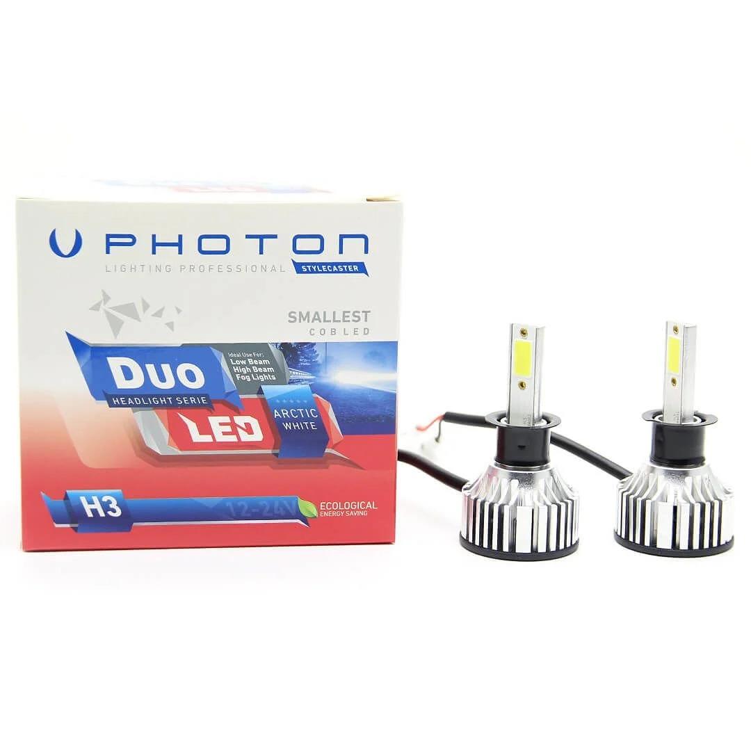 DU3913 DUO H3 12V LED HEADLIGHT
