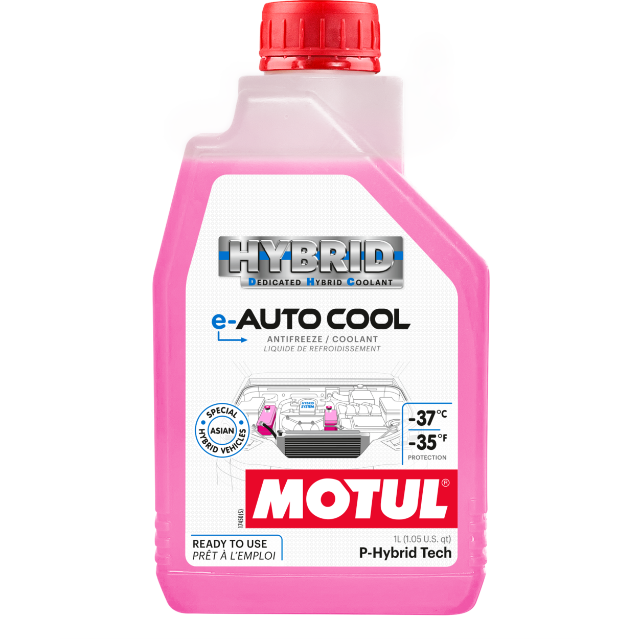 MOTUL E-AUTO COOL -37C 1 LT