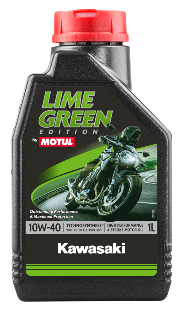 MOTUL KAWASAKI LIME GREEN BY MOTUL 10W40 1 LT