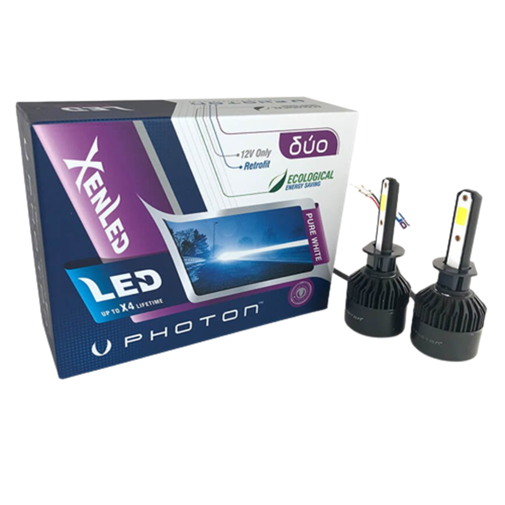 PHOTON DUO H1 12V LED HEADLIGHT DU3911