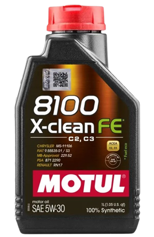 MOTUL 8100 X-CLEAN FE 5W30 1LT