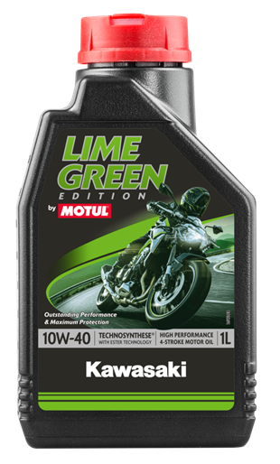 MOTUL KAWASAKI LIME GREEN BY MOTUL 10W40 1 LT