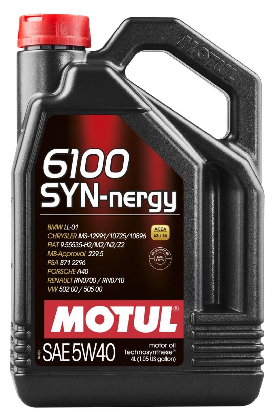 MOTUL 6100 SYN-ERGY 5W40 4LT MOTOR YAĞI