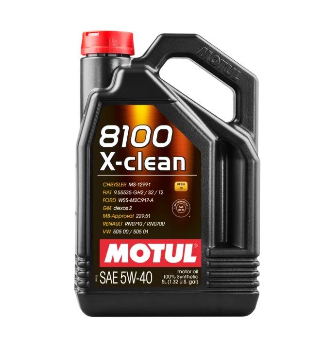 MOTUL 8100 X-CLEAN 5W40 5LT