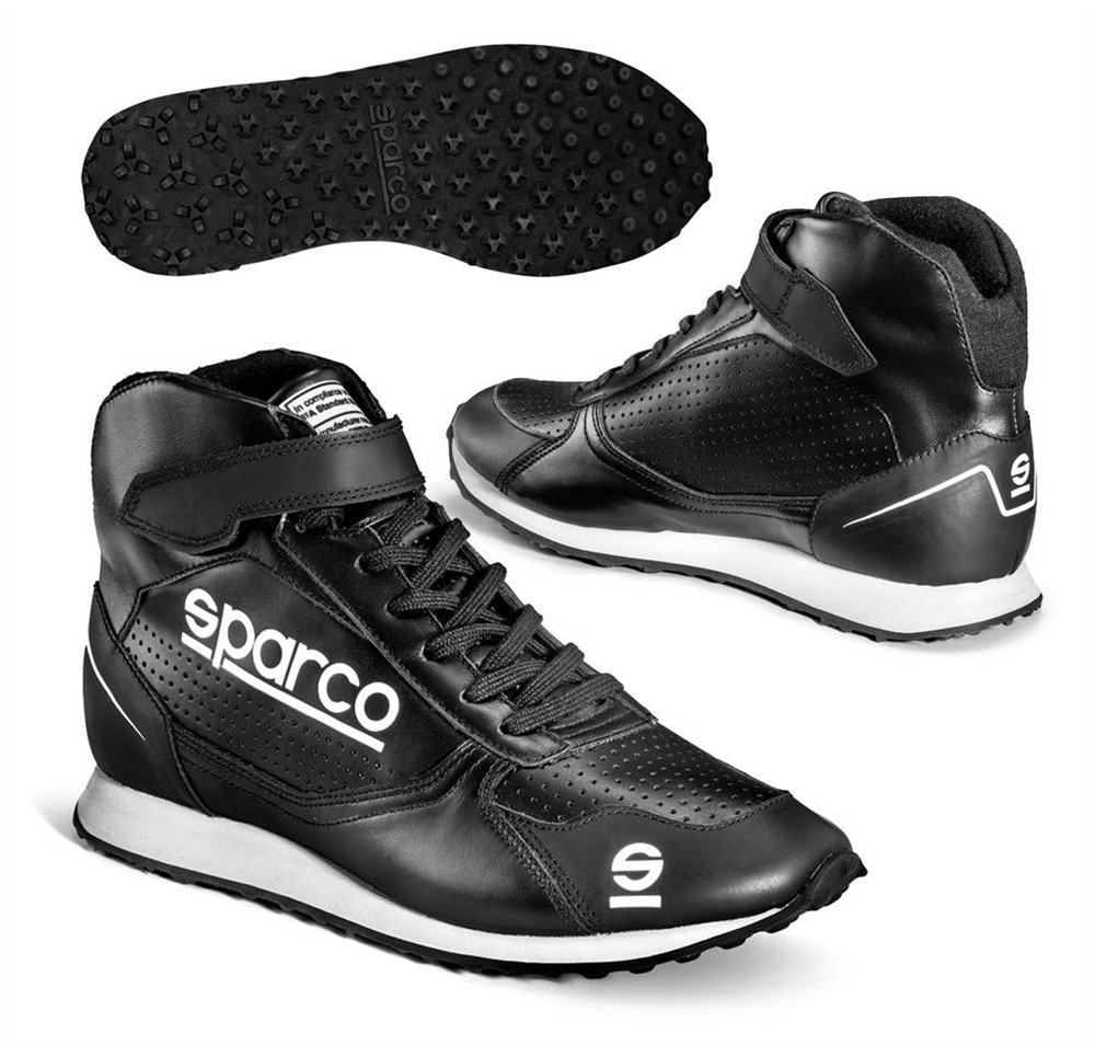 SPARCO SHOES MB CREW SZ 43 BLACK