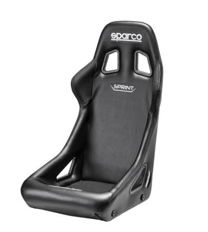 SPARCO SPRİNT YARIŞ KOLTUĞU DERİ FİA ONAYLI SİYAH