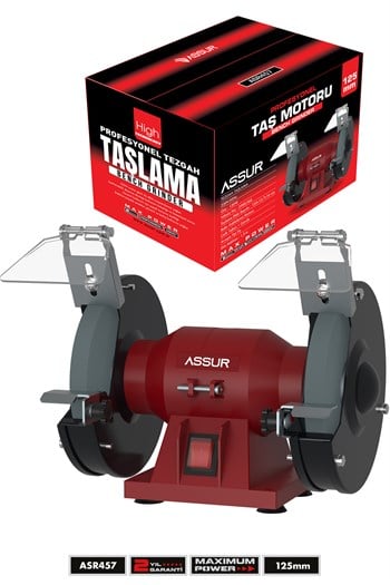 125mm Zımpara Balta Bıçak Bileme Makinesi Taş Motoru Tezgah Üstü Taşlama Makinesi