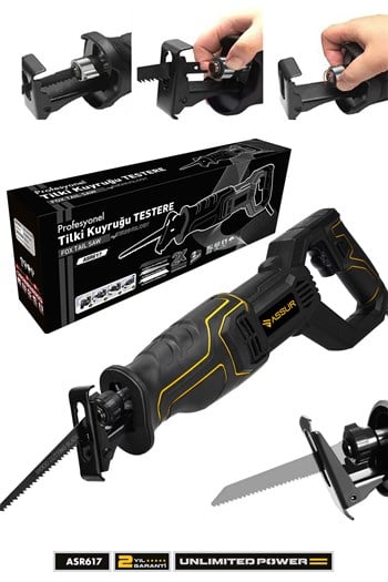 ASSUR 750W Bakır Sargılı 6 Kademe Devir Ayarlı Tilki Kuyruğu Testere