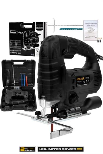 Assur 800 W Devir Ayarlı Dekupaj Testere Makinası