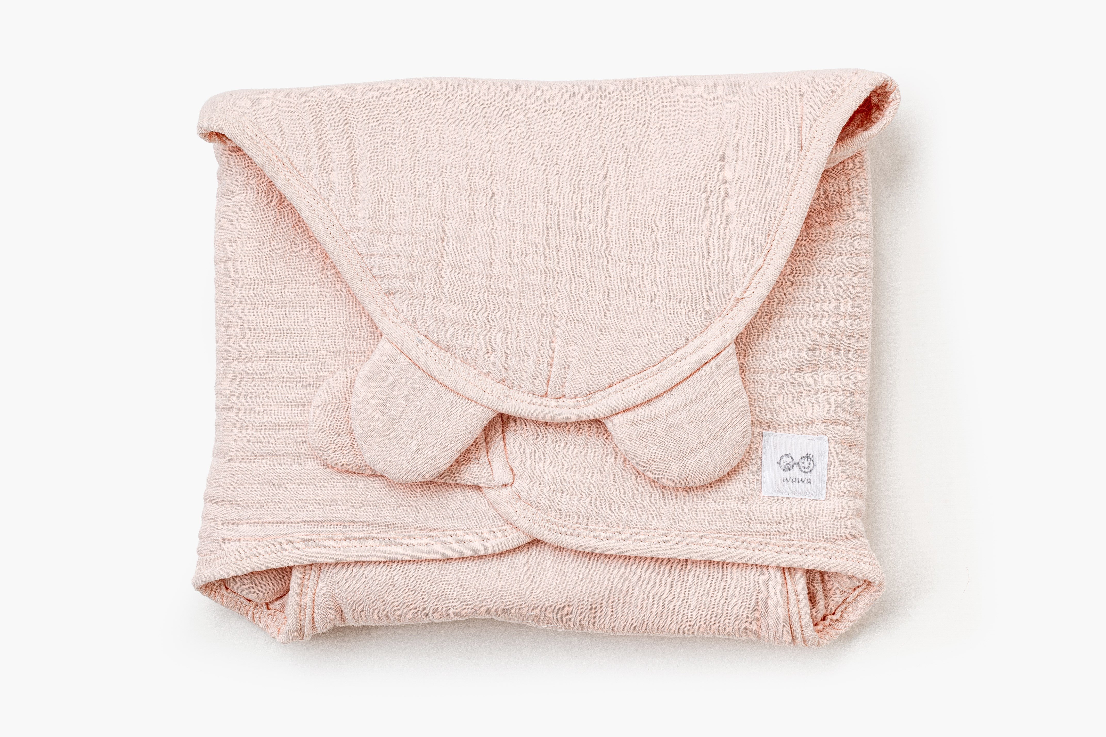 Andywawa %100 Pamuk Müslin Kundak Pembe