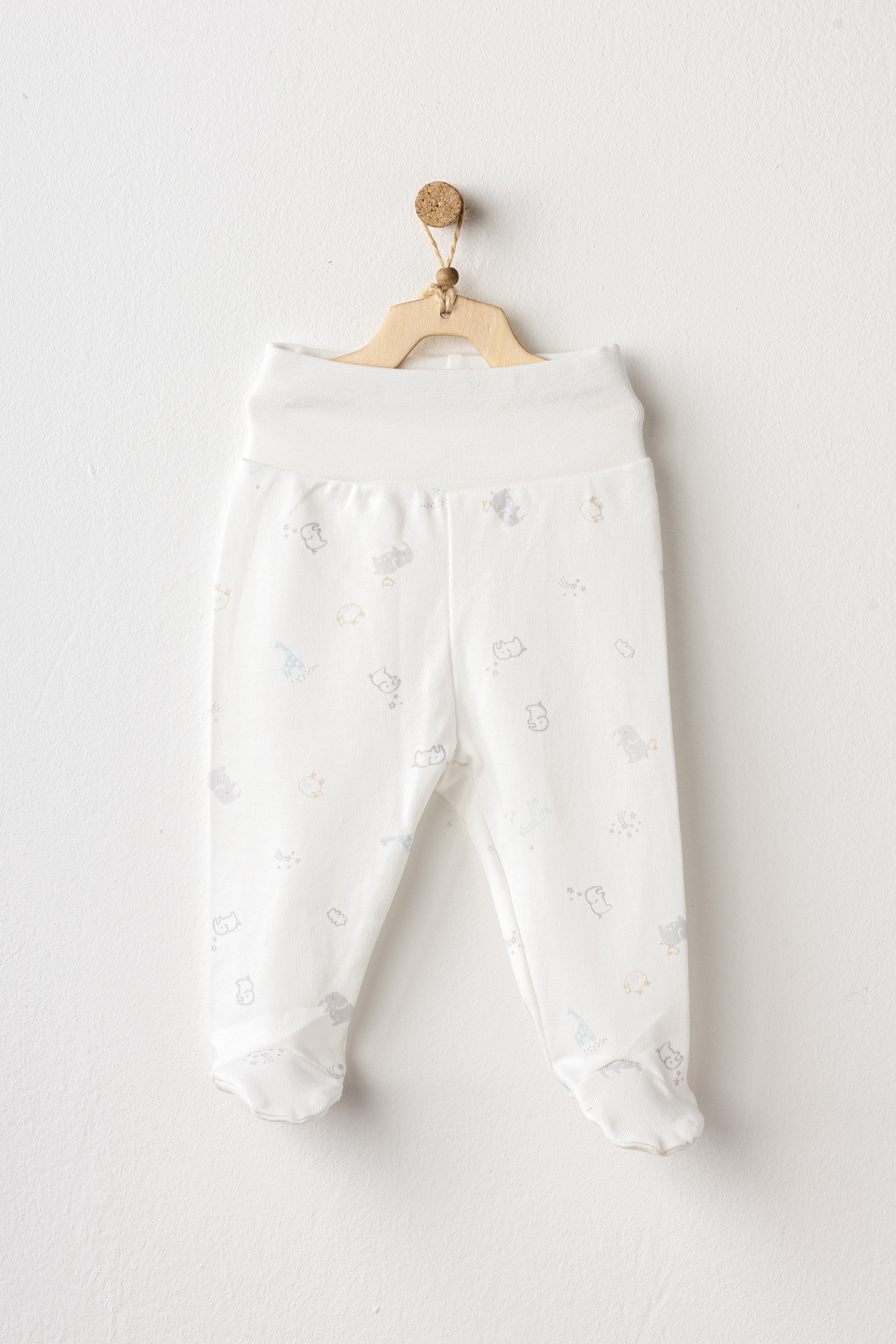 Andywawa Organik GOTS 10lu Unisex Set Mint Ekru