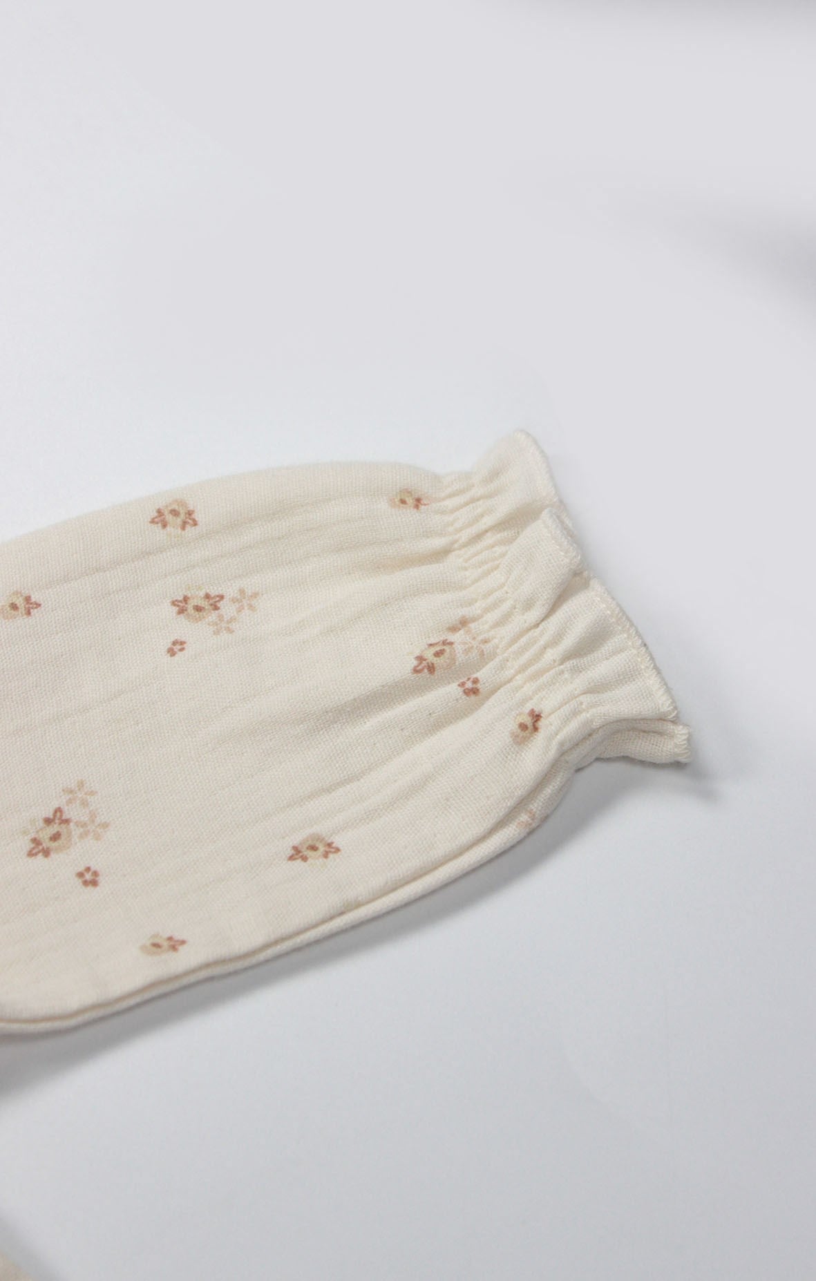 Bistyle GOTS Sertifikalı Flowers 4lü Müslin Set Bej