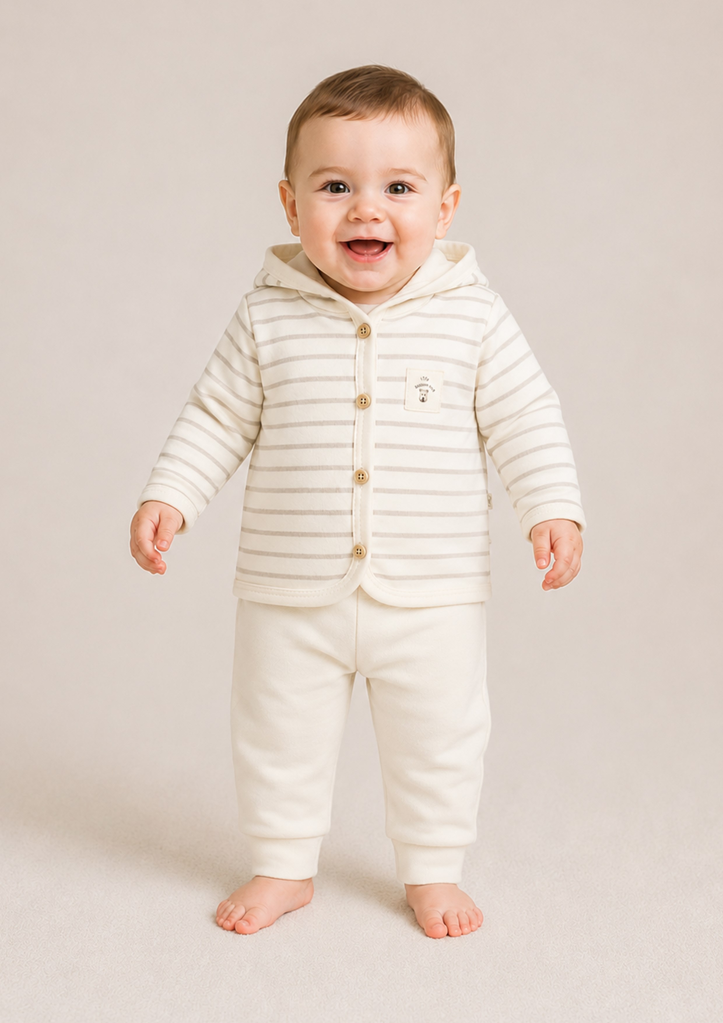Bistyle Racoon %100 Organik Hırka