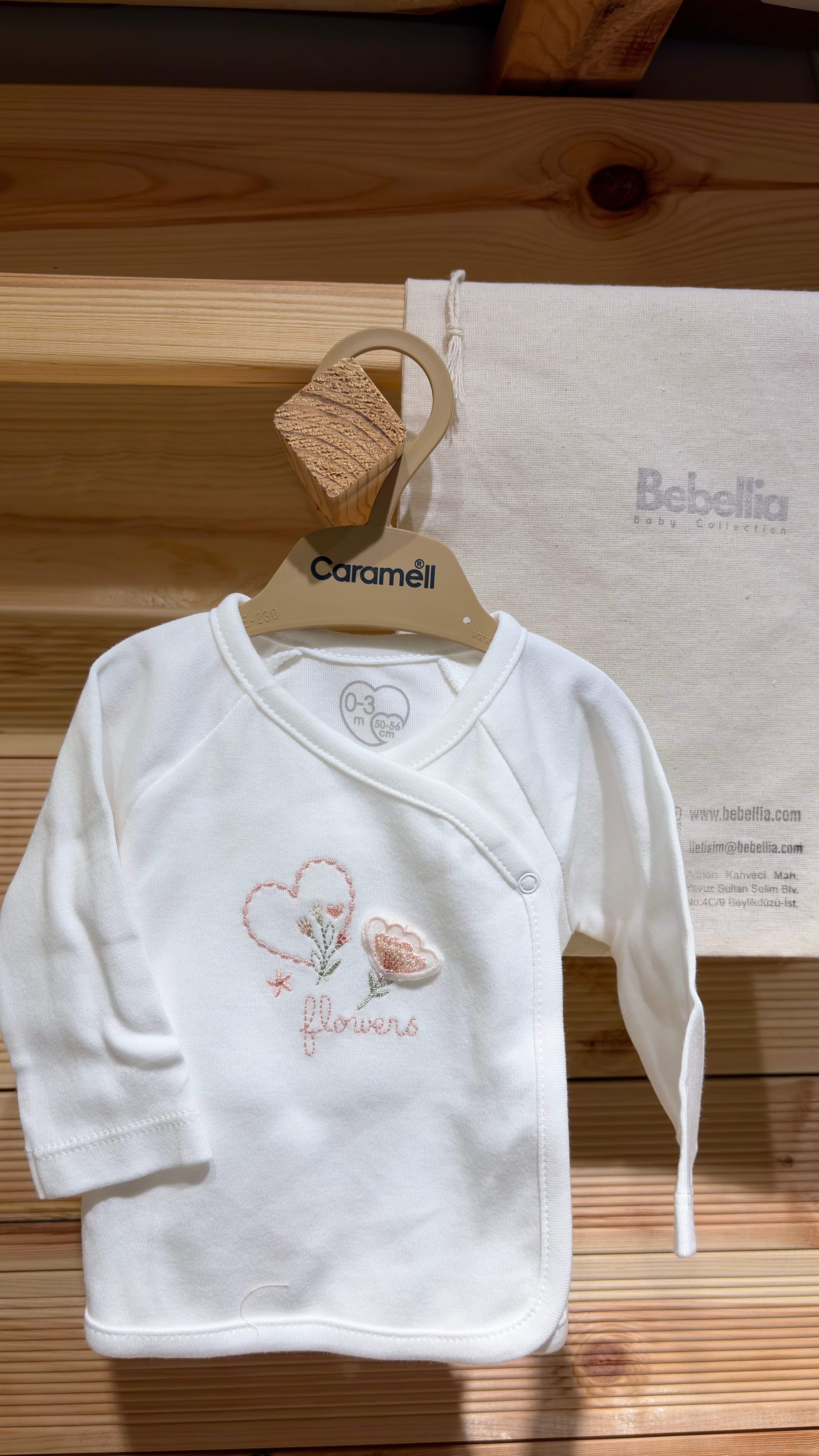 Caramell %100 Pamuk Rose Kız 10lu Set Pembe