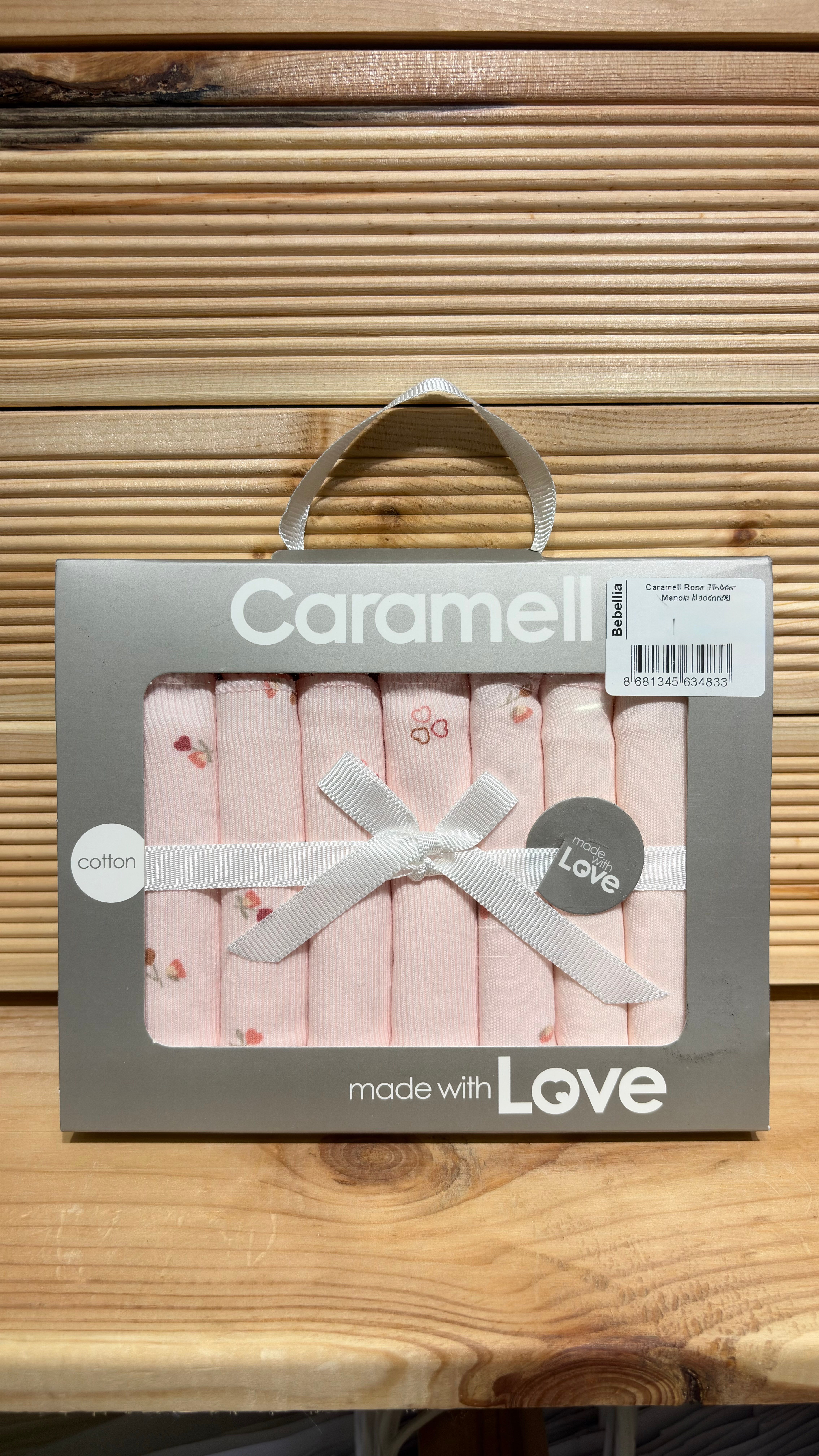 Ağız Mendili, ÖnlükCaramell Rose 7li Ağız Mendili Pembe