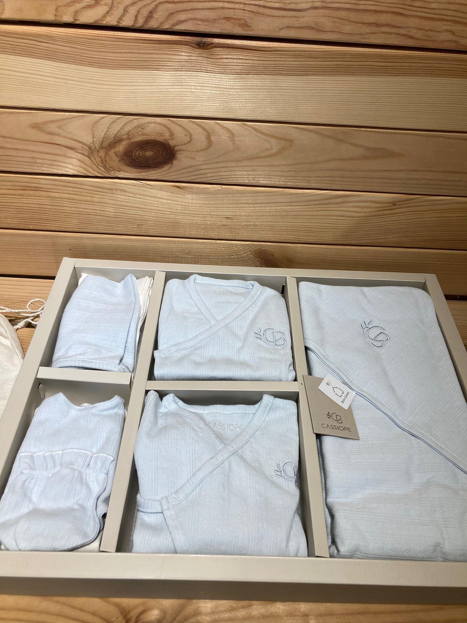 Cassiope Monopoli Erkek 10lu Set  Mavi