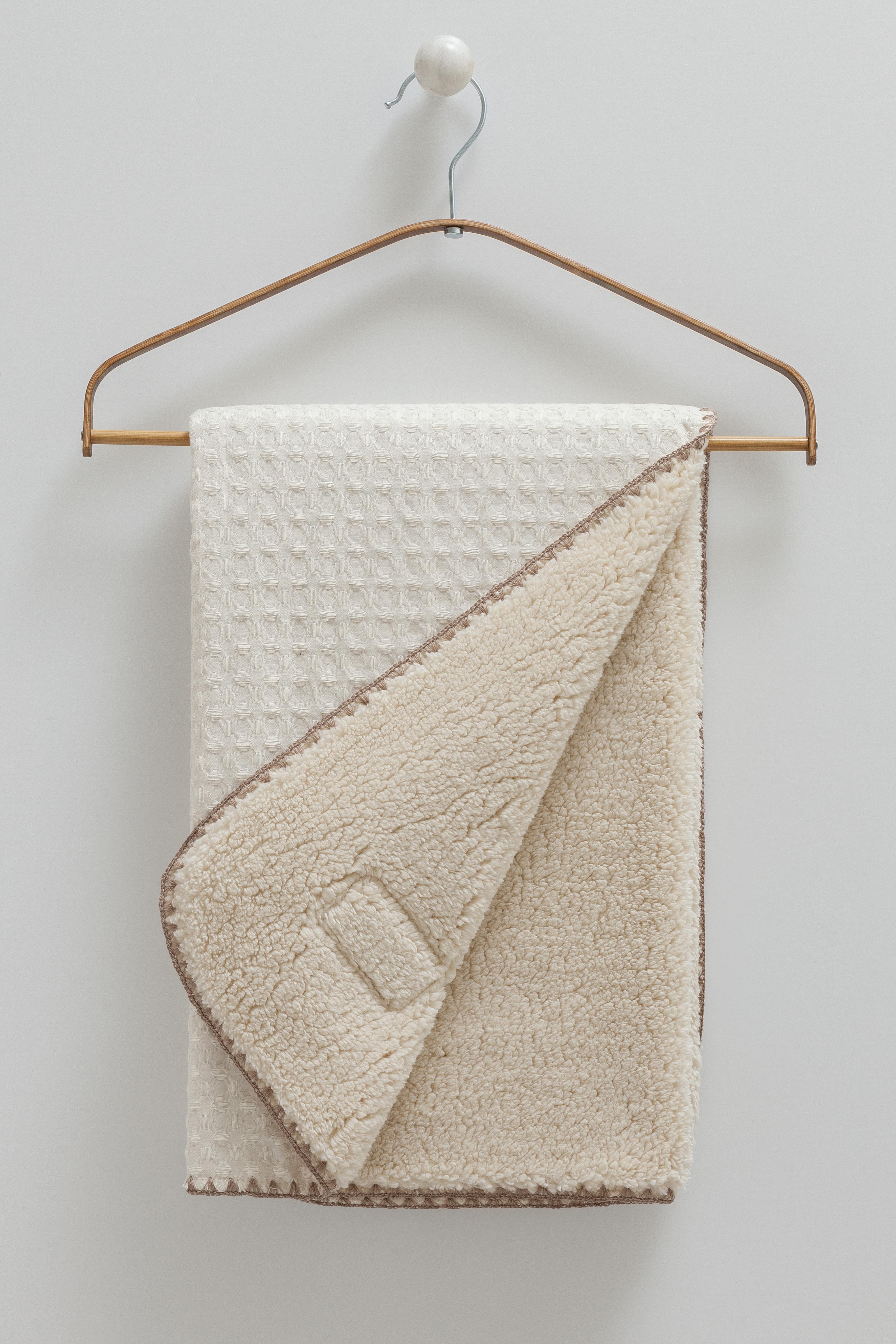 Emilio Kalın Wellsoft Battaniye 85*90 Bej