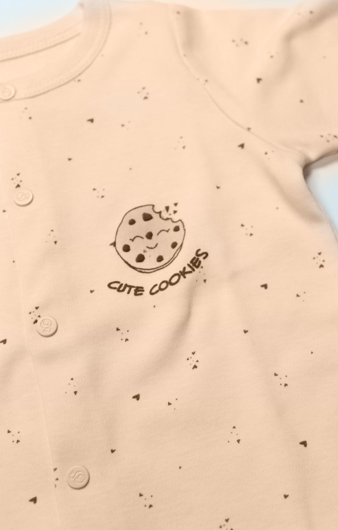 GOTS Sertifikalı 10lu Set Cute Happy Somon-Unisex