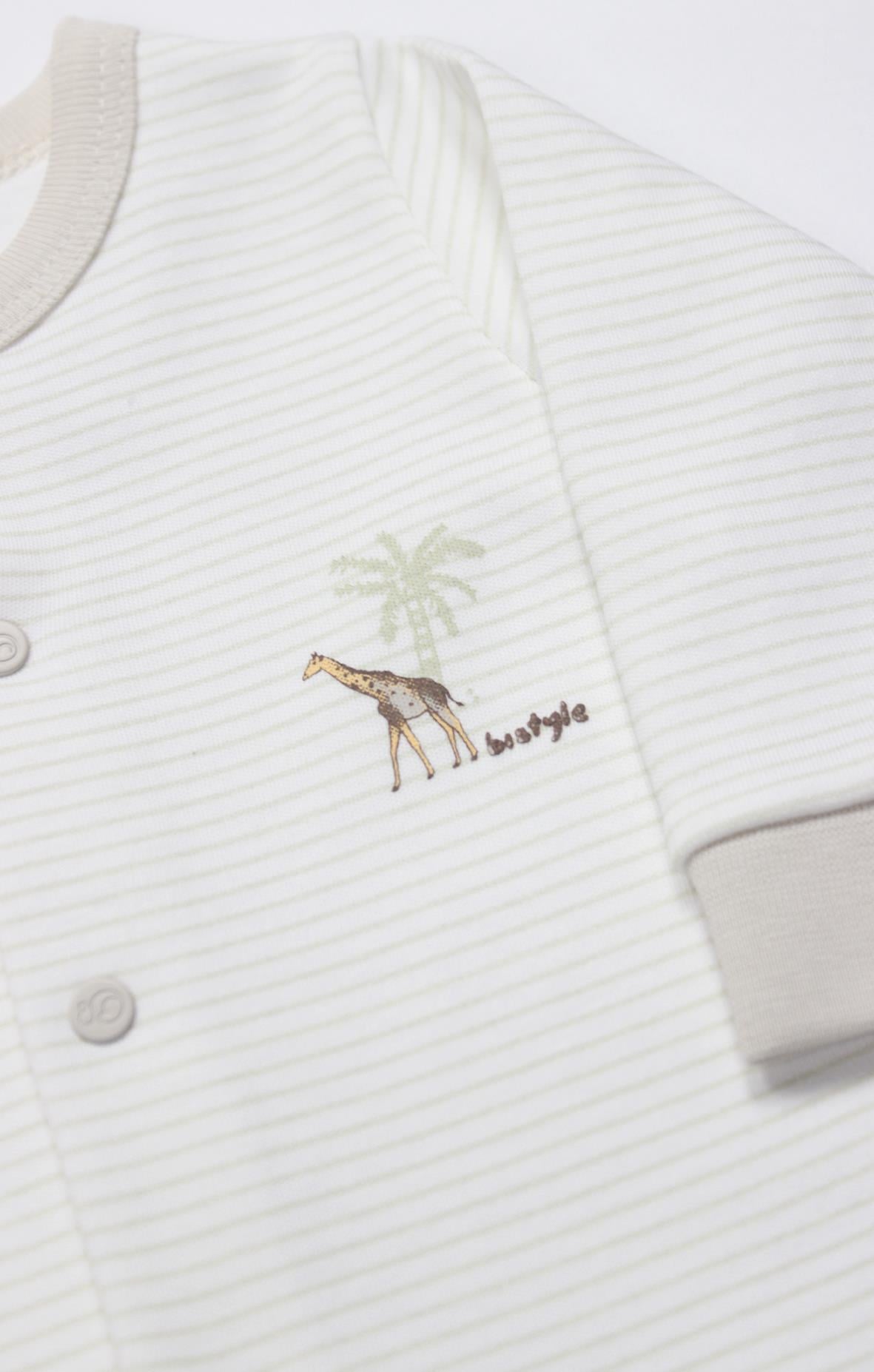 GOTS Sertifikalı Tulum Safari Yeşil-Unisex