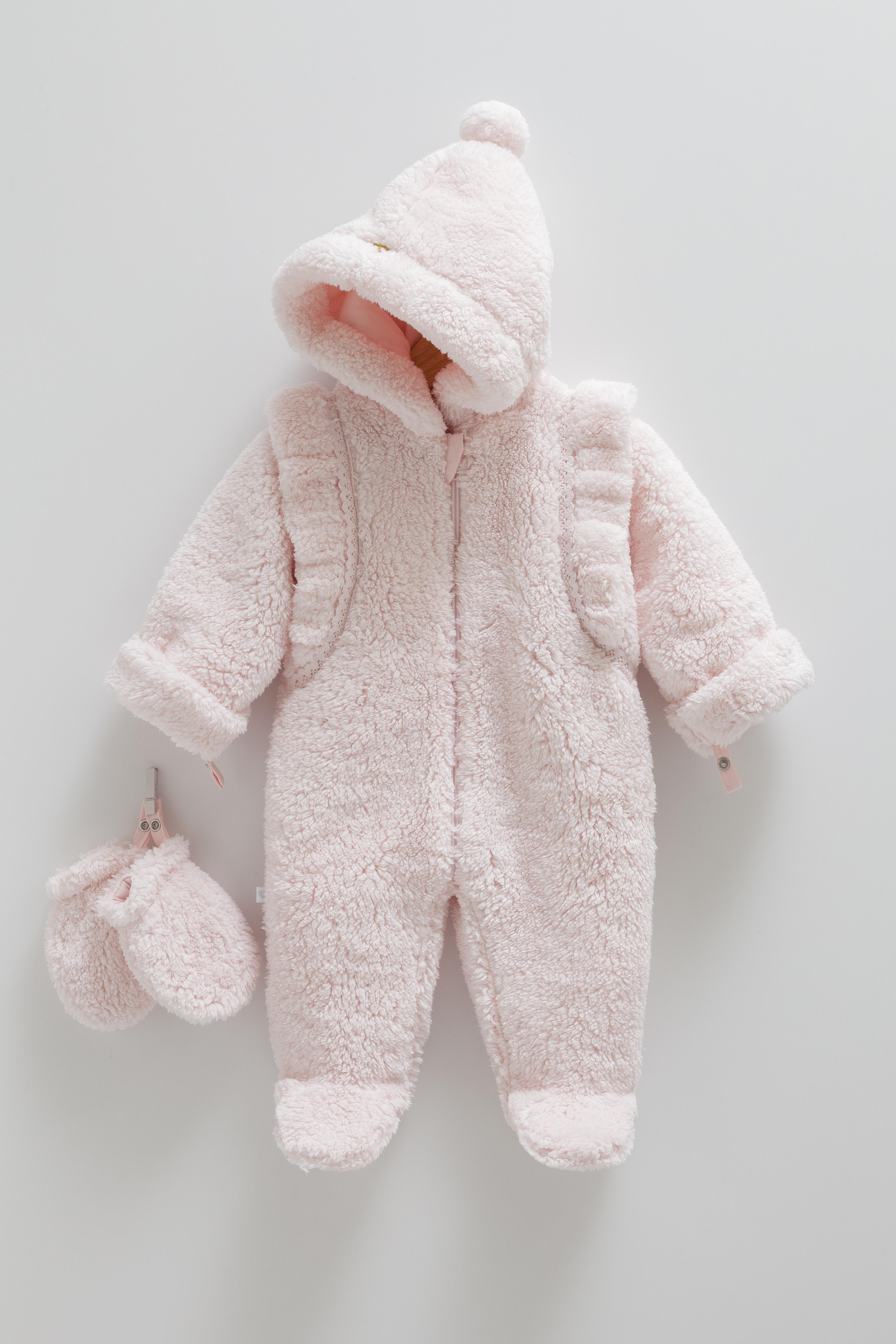 Bebek TulumLombardia Eldivenli Premium Tulum Pembe