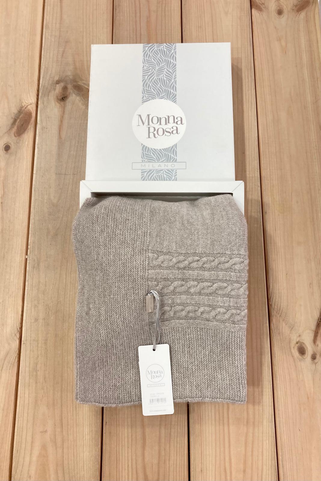 Monna Rosa Milano Premium Triko Battaniye Bej