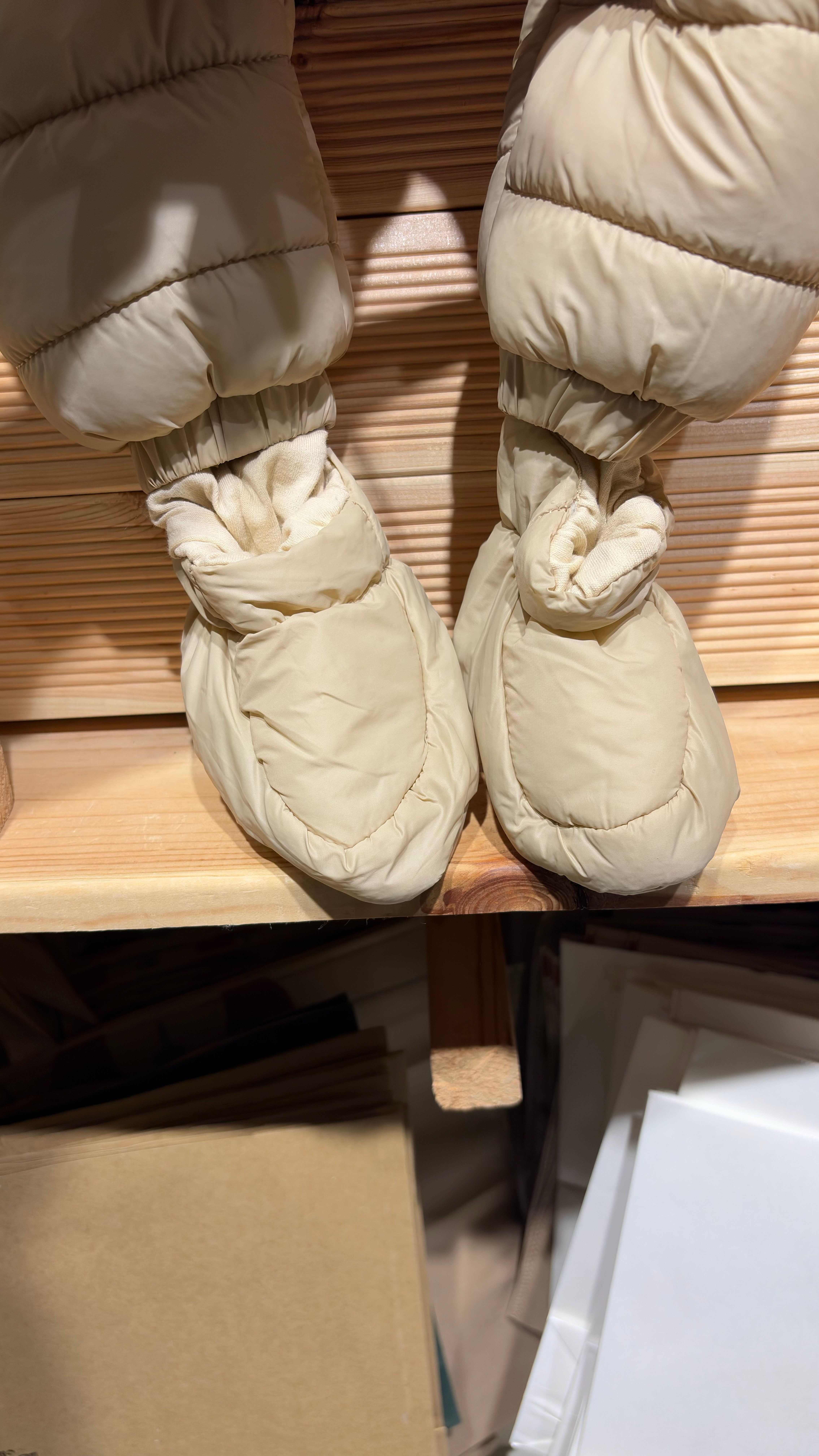 Unisex Bebek Kozmonot Tulum Bej