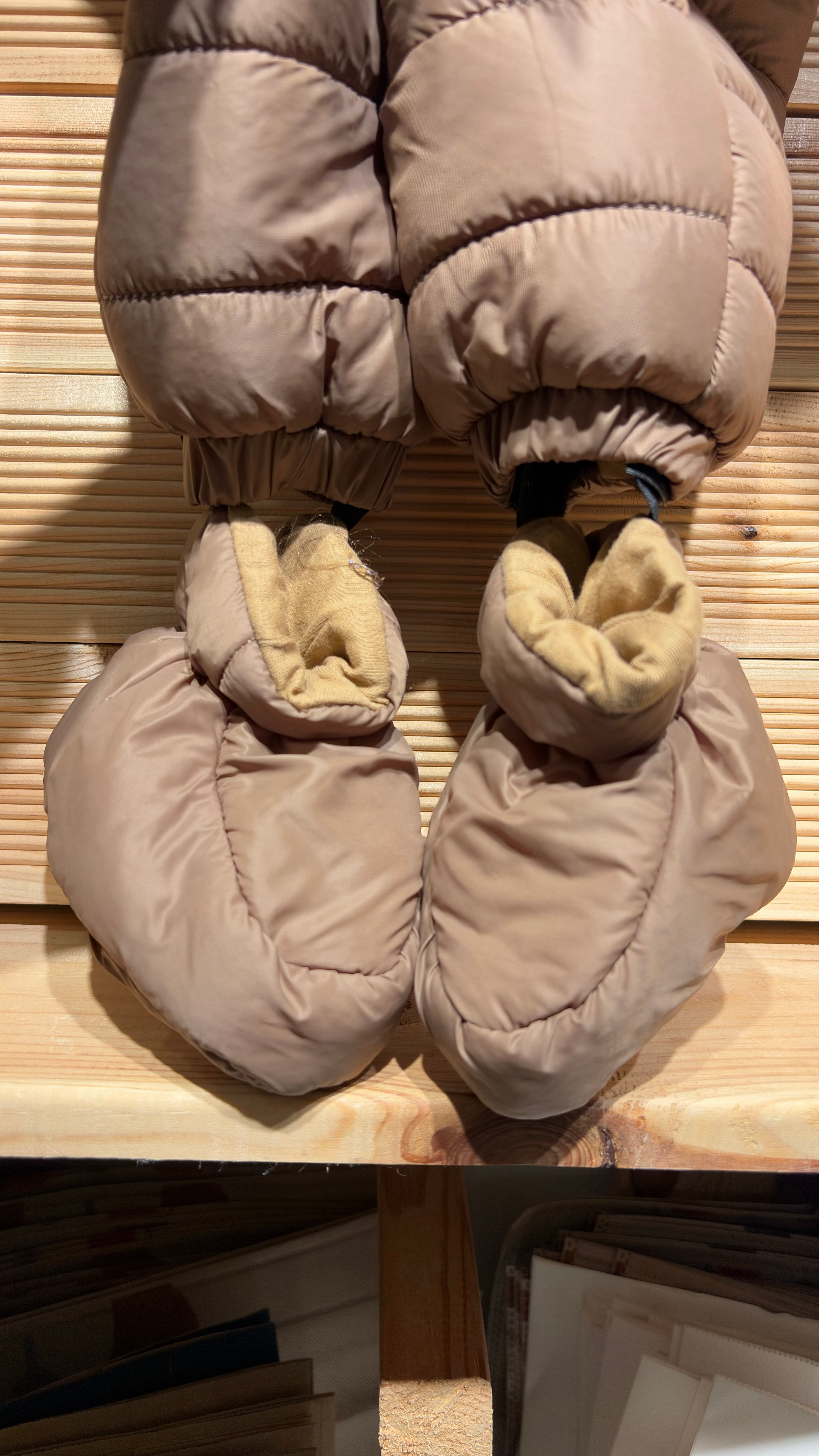 Unisex Bebek Kozmonot Tulum Kahve
