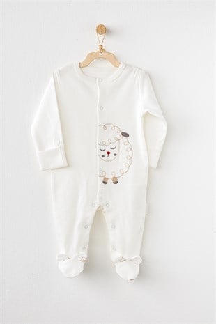 Andywawa %100 Pamuk 10lu Unisex Kuzulu Set