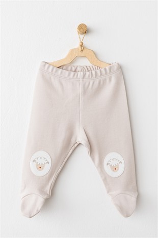 Andywawa %100 Pamuk 3lü Unisex Kuzulu Yenidoğan Set