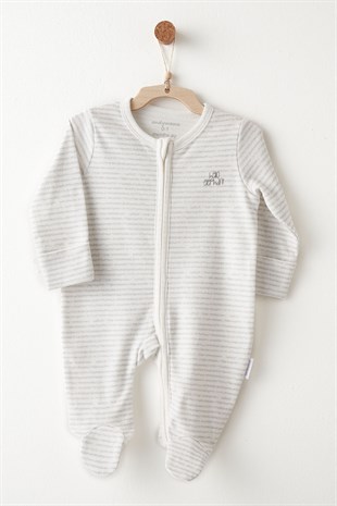 Andywawa %100 Pamuk Elephant Tulum Gri