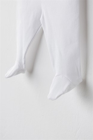 Andywawa Basic-Likralı 2li Pantolon Ekru