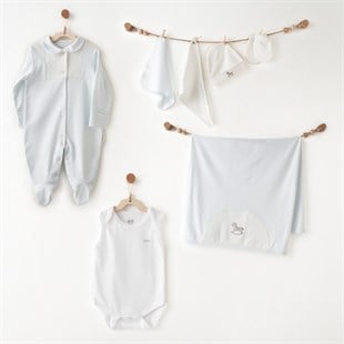 Andywawa Organik 7li Erkek Set Mint