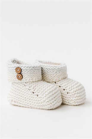 Andywawa Triko Unisex Patik Ekru