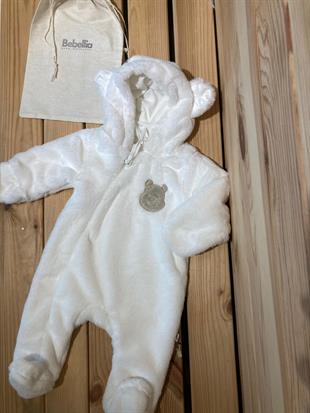 Anna Kalın Astarlı Wellsoft Unisex Tulum Ekru