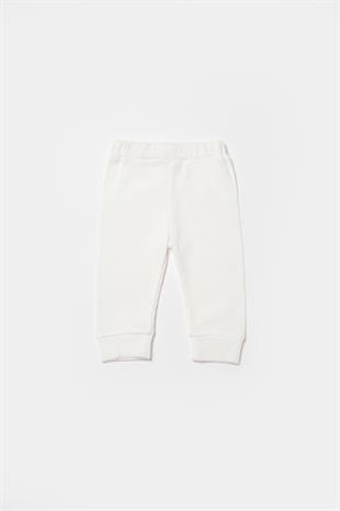 Biorganic GOTS Sertifikalı Waffle Smile 2li set Ekru