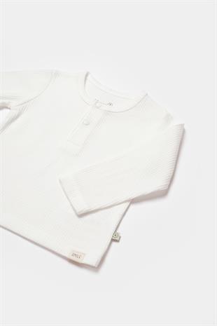 Biorganic GOTS Sertifikalı Waffle Smile 2li set Ekru