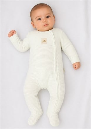Bistyle %100 Organik Tulum Ekru Yeşil
