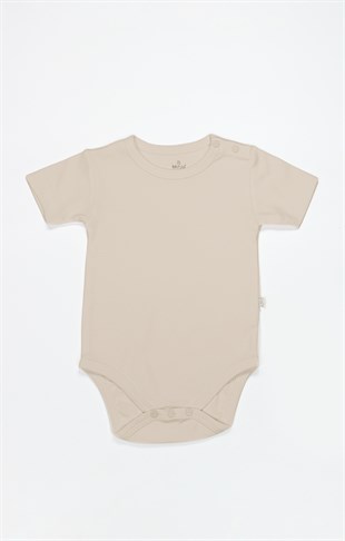 Bistyle GOTS Sertifikalı 3lü Badi My Teddy Ekru Bej